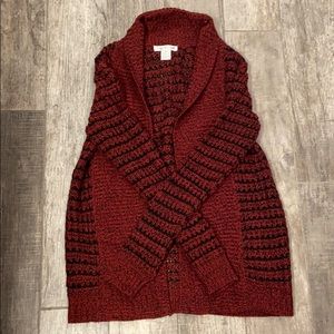 Red/Black Say What Cardigan